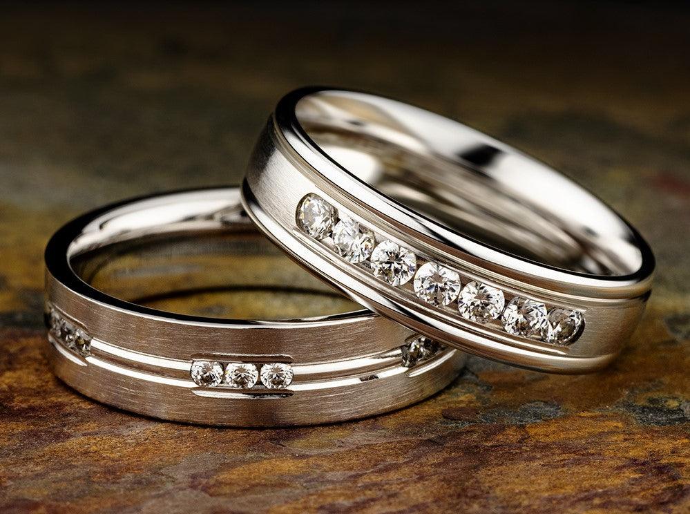 10 His-and-Hers Matching Wedding Rings for the Discerning Couple