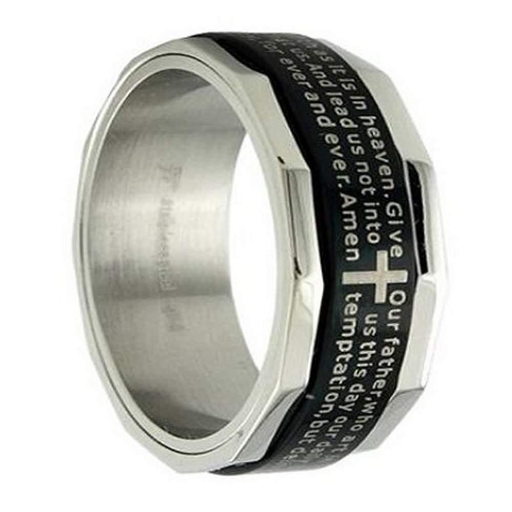 Lord's prayer sale spinner ring