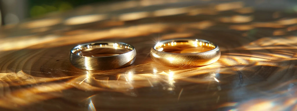 Evaluating Durability in Wedding Bands: Gold vs Titanium