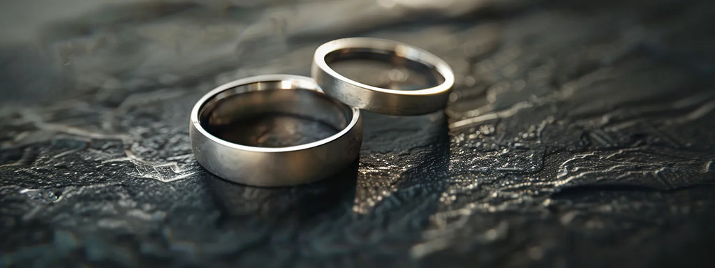 Refined Grace: A Guide to Minimalist Men's Wedding Rings