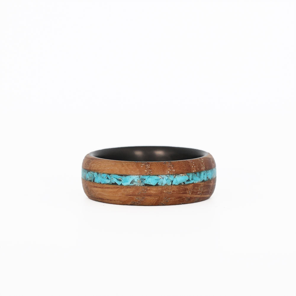 Wild West - Turquoise outlet inlay ring