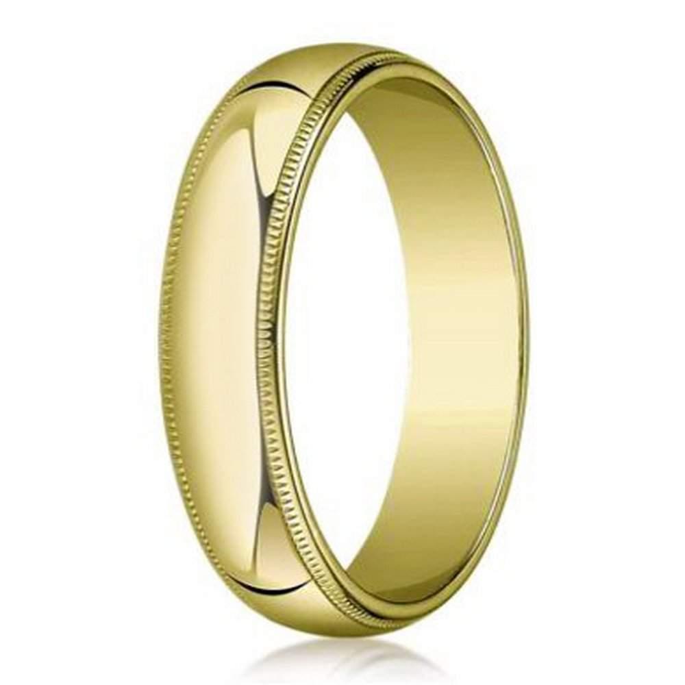 Men's 2024 14KT Gold Wedding Band - Size: 9.5